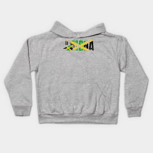 The 61st Jamaican Independence Day, (It Inna Mi DNA) Kids Hoodie